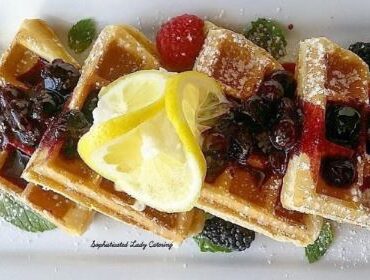 Lemon Ricotta Waffles