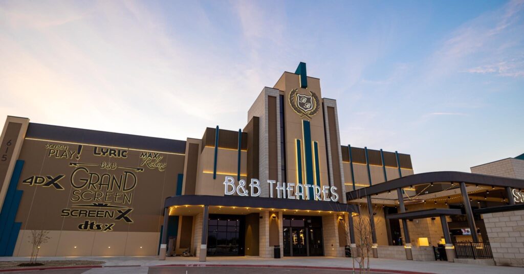B&B Theatres Red Oak 12 Debuts New Entertainment Complex! Southern